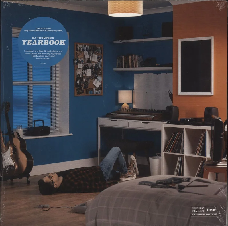 RJ Thompson Yearbook - Blue Vinyl - Sealed UK Vinyl LP