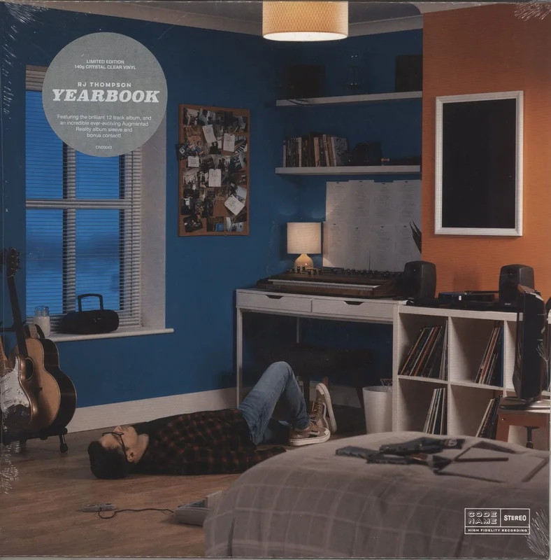 RJ Thompson Yearbook - Crystal Clear Vinyl - Sealed UK Vinyl LP