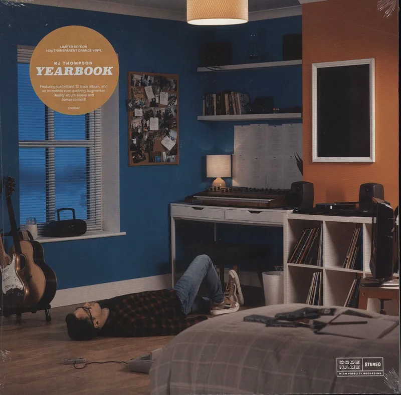 RJ Thompson Yearbook - Orange Vinyl - Sealed UK Vinyl LP