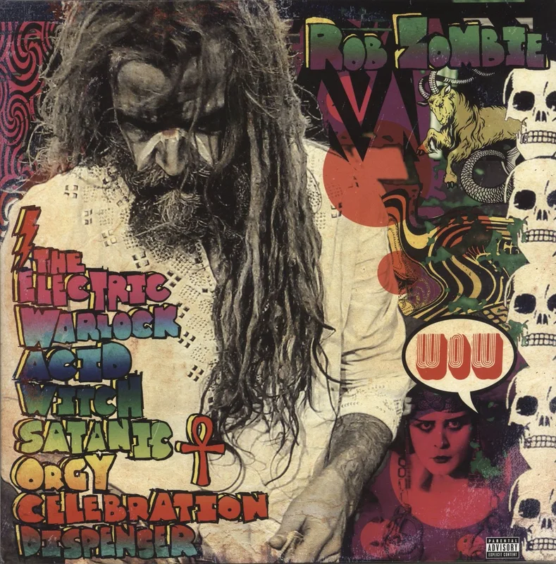 Rob Zombie The Electric Warlock Acid Witch Satanic Orgy Celebration Dispenser Dutch Vinyl LP