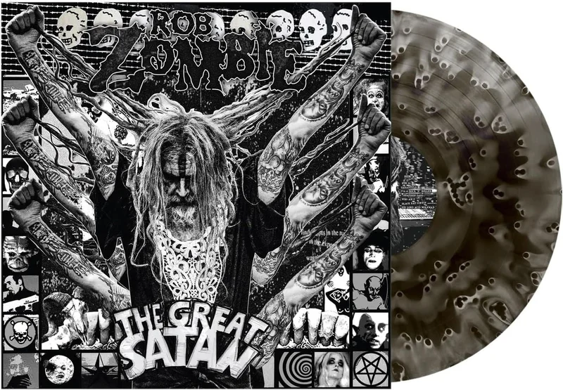 Rob Zombie The Great Satan - Ghostly Black Vinyl + 28-page Booklet - Sealed UK Vinyl LP