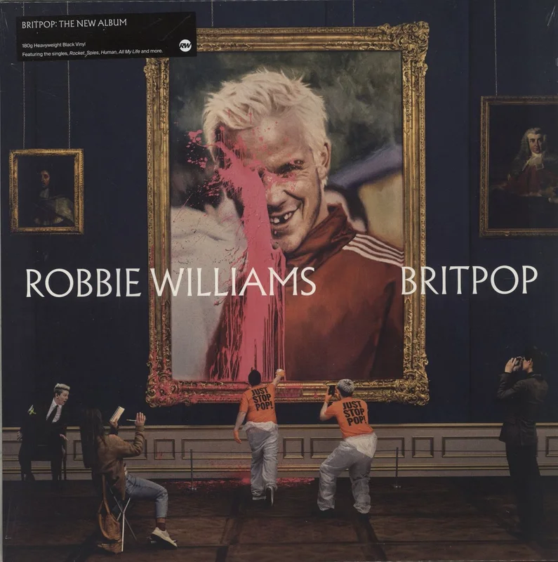 Robbie Williams Britpop - 180gm Black Vinyl + Autographed Polaroid - Sealed UK Vinyl LP