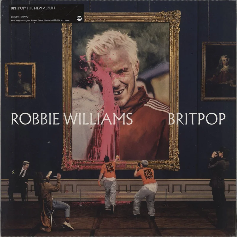Robbie Williams BRITPOP - Amazon Exclusive Pink Vinyl - Sealed UK Vinyl LP