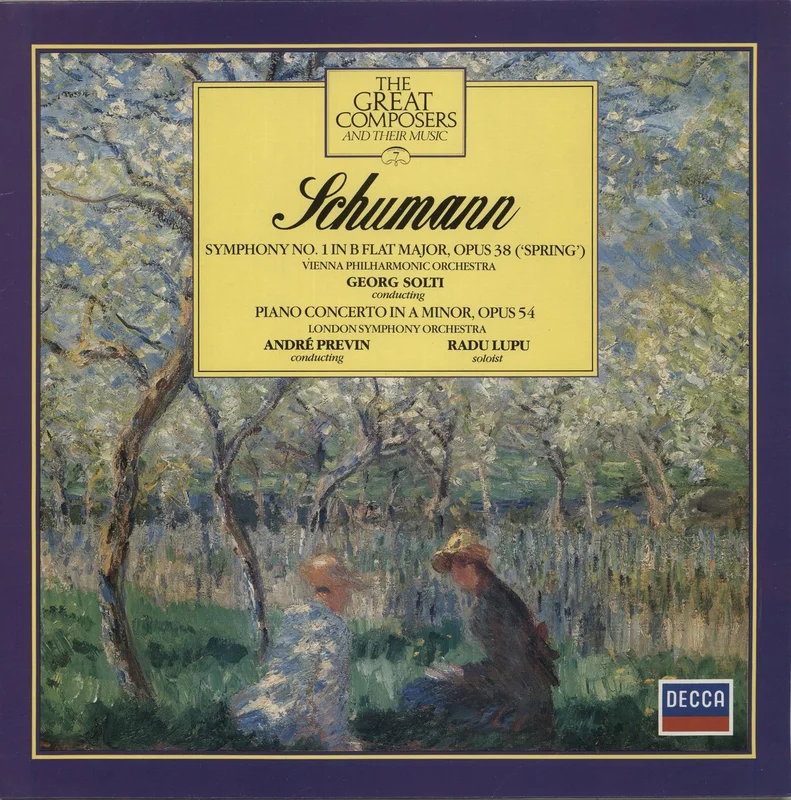 Robert Schumann Symphony No.i In B Flat Major, Opus 38 - Piano Concerto in A Minor, Opus 54 + Magazine UK Vinyl LP