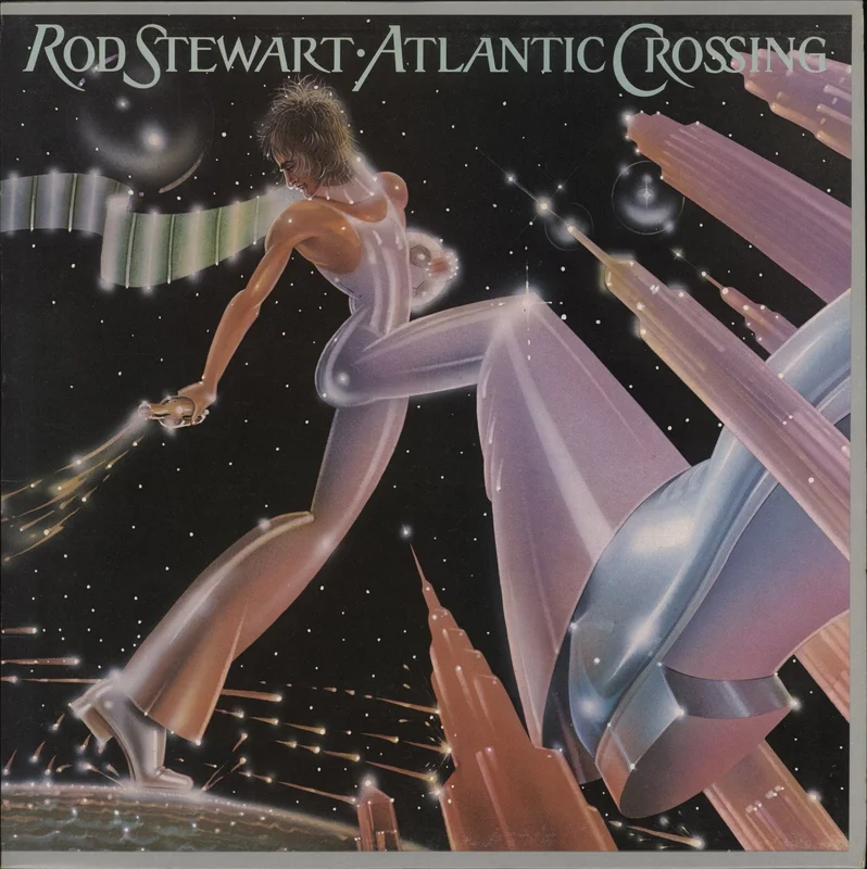 Rod Stewart Atlantic Crossing UK Vinyl LP