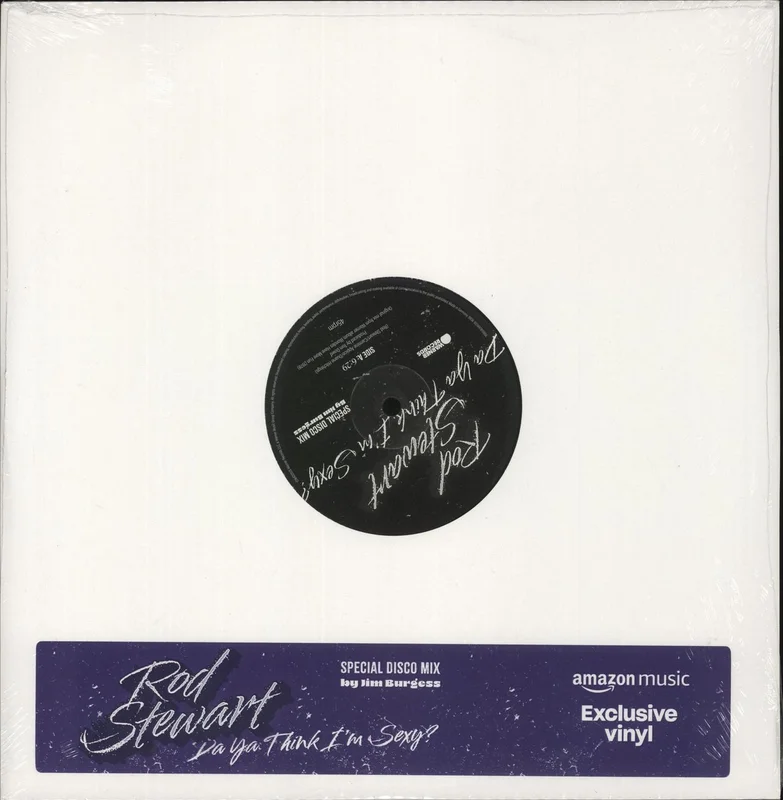 Rod Stewart Da Ya Think I'm Sexy? - Sealed UK 12" vinyl