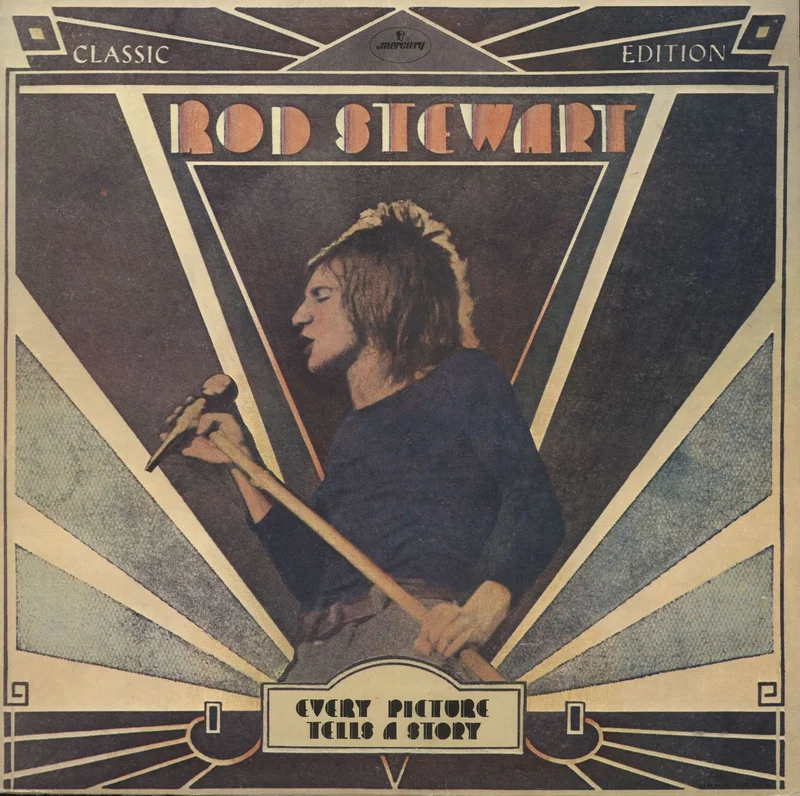 Rod Stewart Every Picture Tells A Story - 1st + Poster UK Vinyl LP