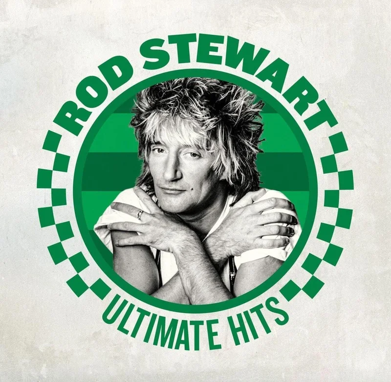 Rod Stewart Ultimate Hits - Green Vinyl - Indie Exclusive Alternate Cover Artwork - Sealed UK 2-LP vinyl set