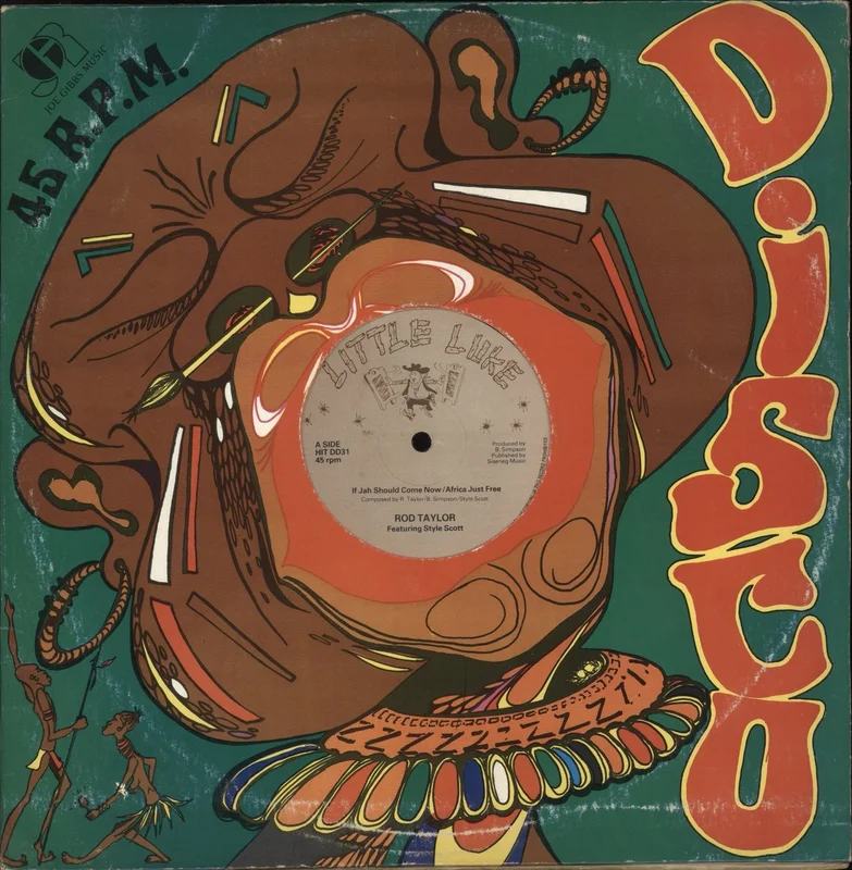 Rod Taylor (Reggae) If Jah Should Come Now / Africa Just Free UK 12" vinyl
