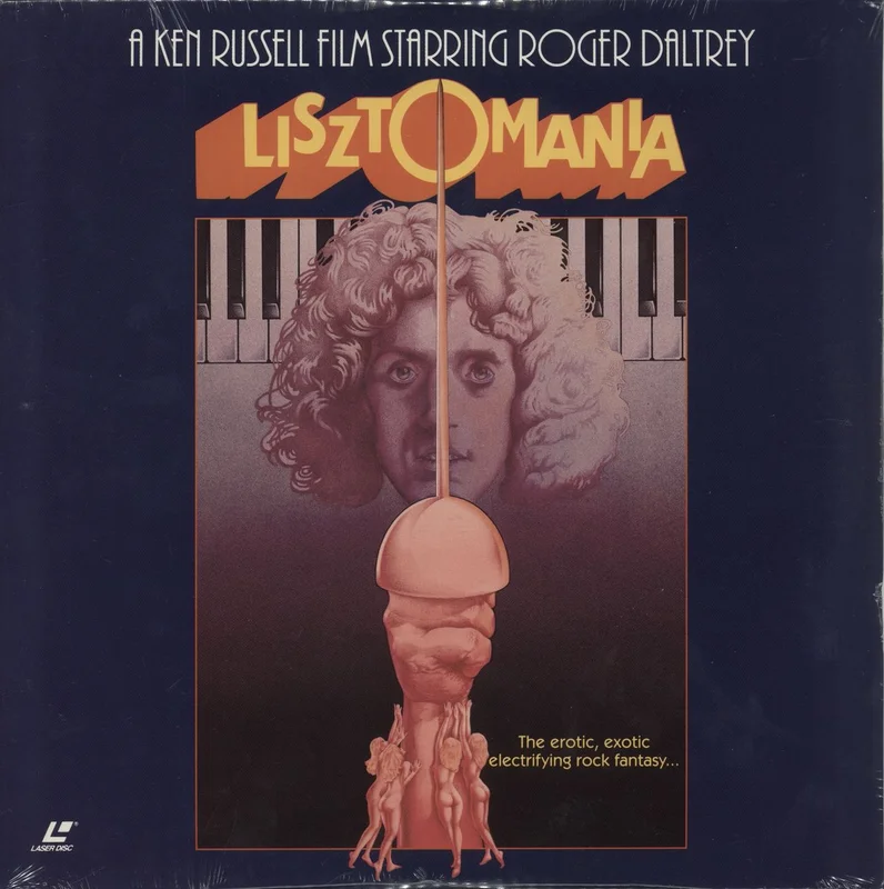 Roger Daltrey Lisztomania - Sealed US Laserdisc