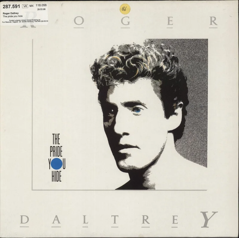 Roger Daltrey The Pride You Hide German 12" vinyl