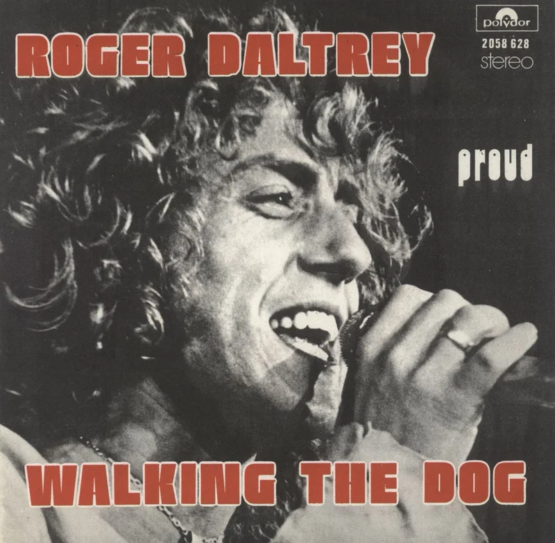 Roger Daltrey Walking The Dog Belgian 7" vinyl