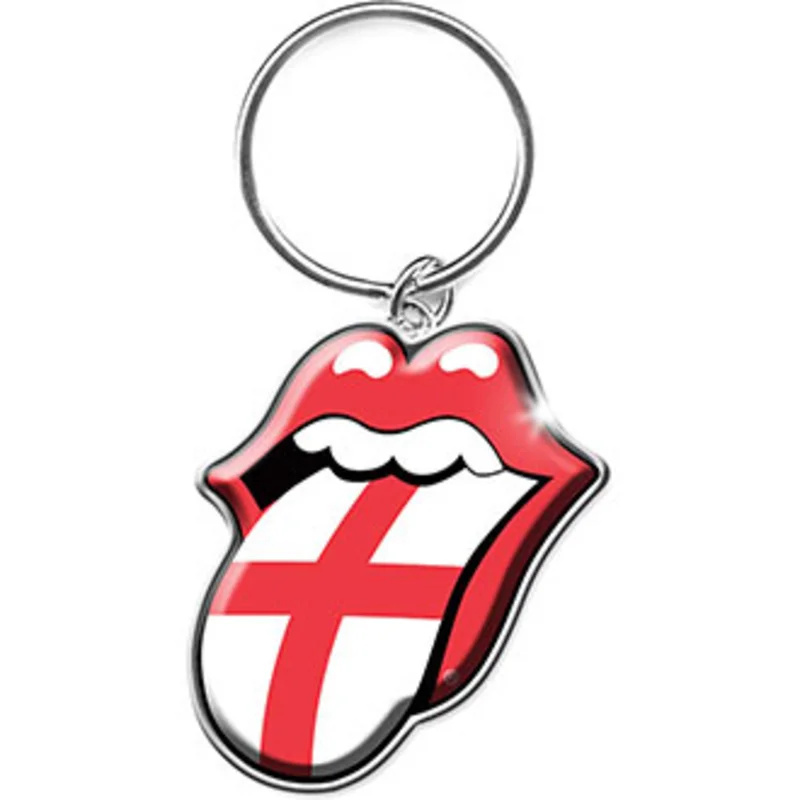 Rolling Stones England Tongue Keychain