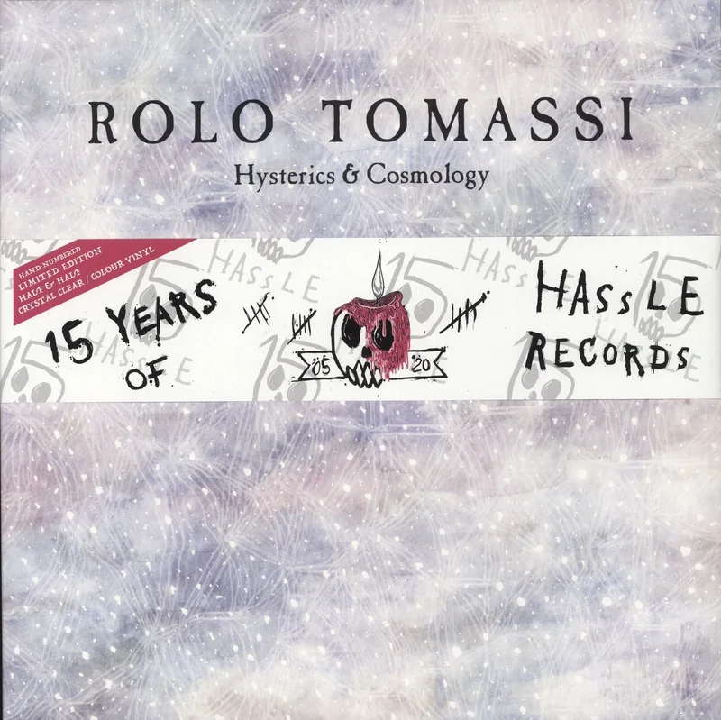 Rolo Tomassi Hysterics & Cosmology - Clear & Blue Split Vinyl UK 2-LP vinyl set