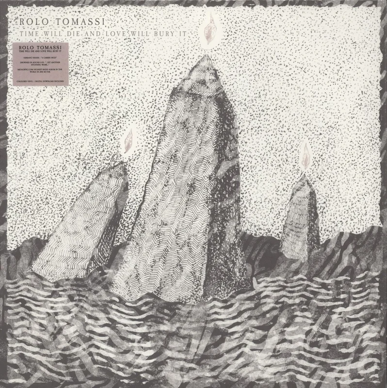 Rolo Tomassi Time Will Die And Love Will Bury It - White w/ Red & Grey Splatter Vinyl UK 2-LP vinyl set
