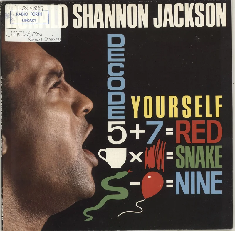 Ronald Shannon Jackson Decode Yourself UK Vinyl LP