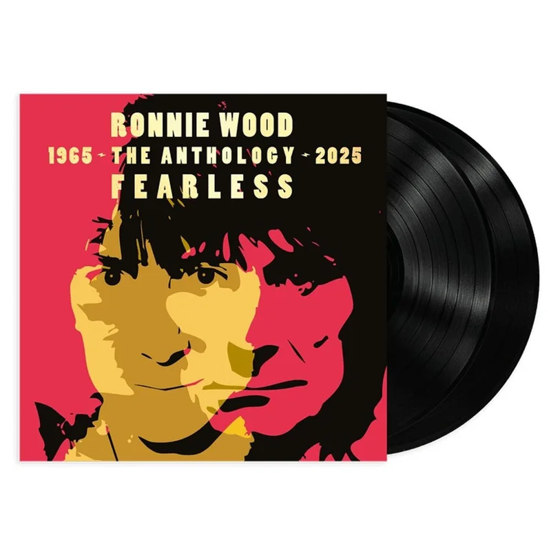 Ronnie Wood Fearless: The Anthology 1965-2025 - 180 Gram Black - Sealed UK 2-LP vinyl set