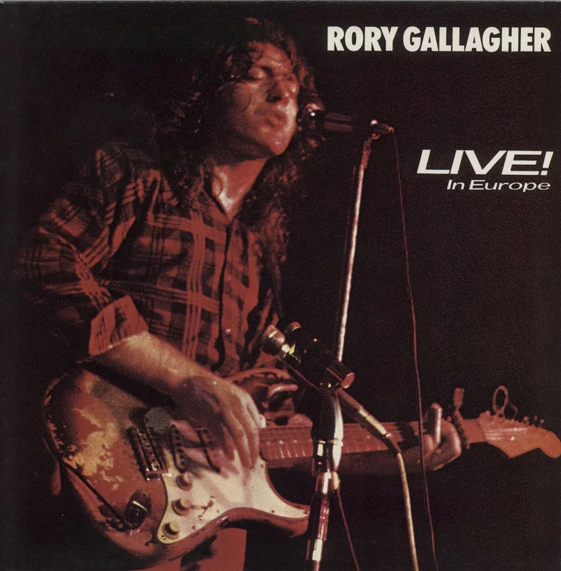 Rory Gallagher Live! In Europe UK Vinyl LP