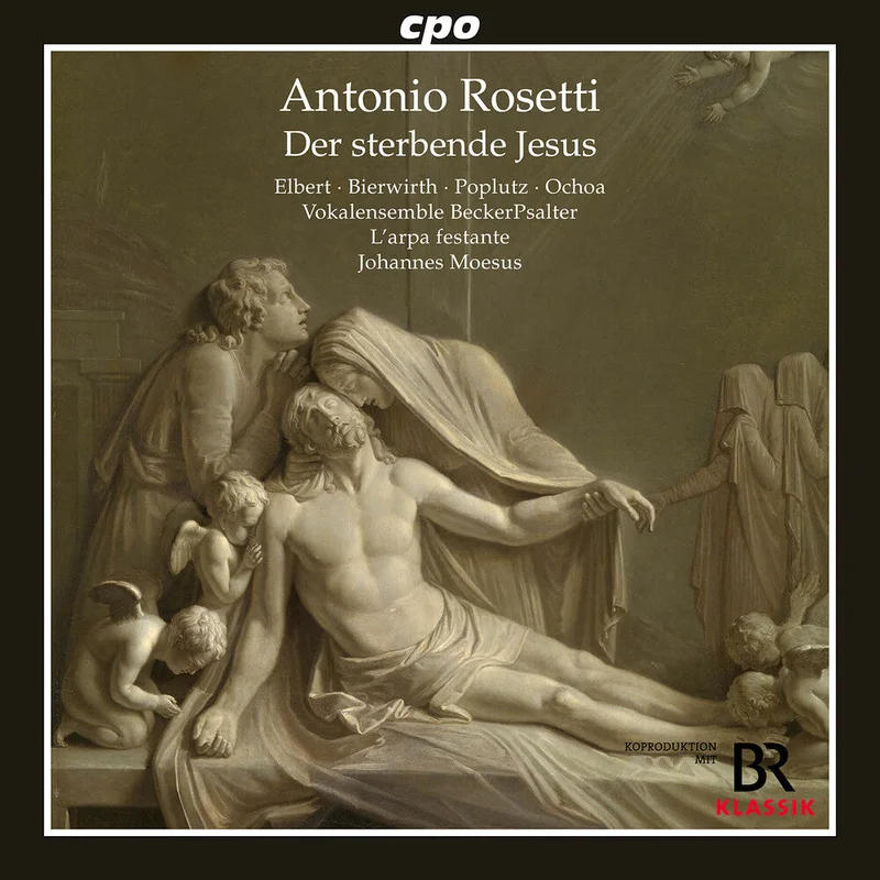 Rosetti / Vokalensemble Beckerpsalter - Der Sterbende Jesus [CD]