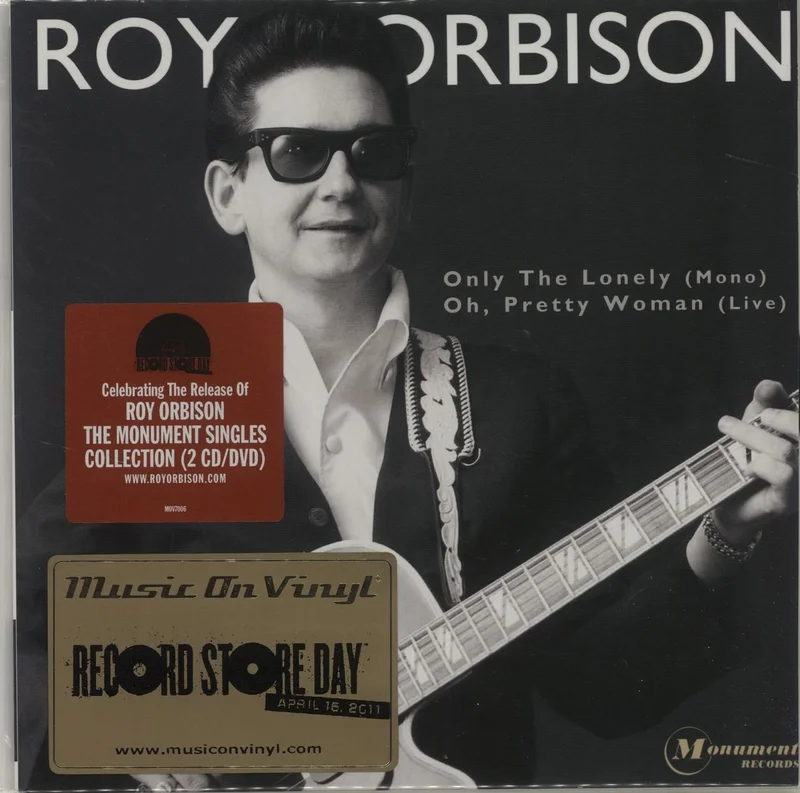 Roy Orbison Only The Lonely - RSD11 UK 7" vinyl