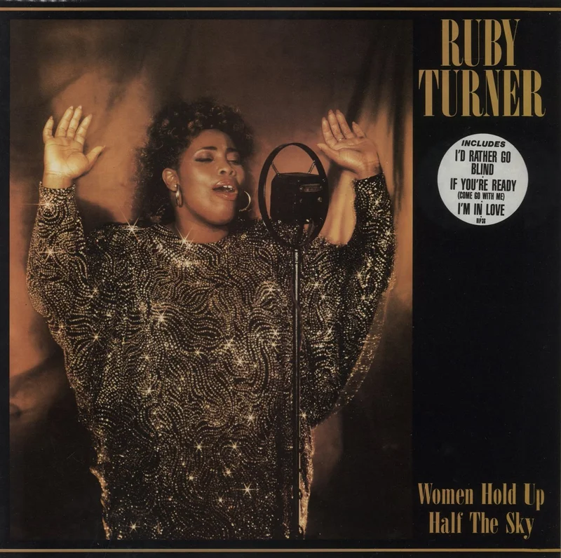 Ruby Turner Women Hold Up Half The Sky - Hype Sticker UK Vinyl LP
