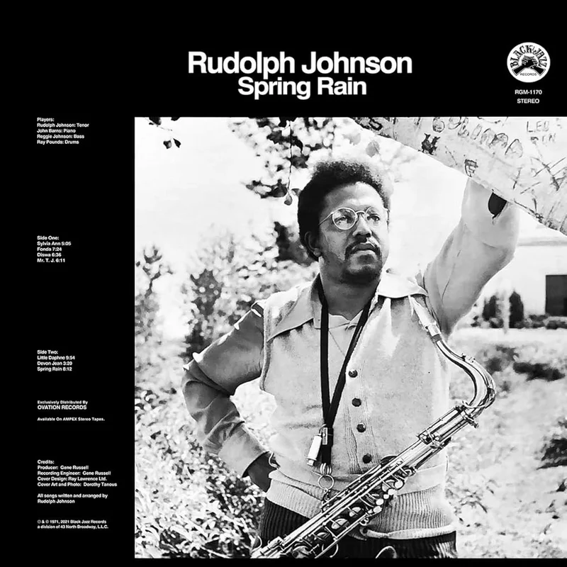 Rudolph Johnson  Spring Rain (2021 Reissue)