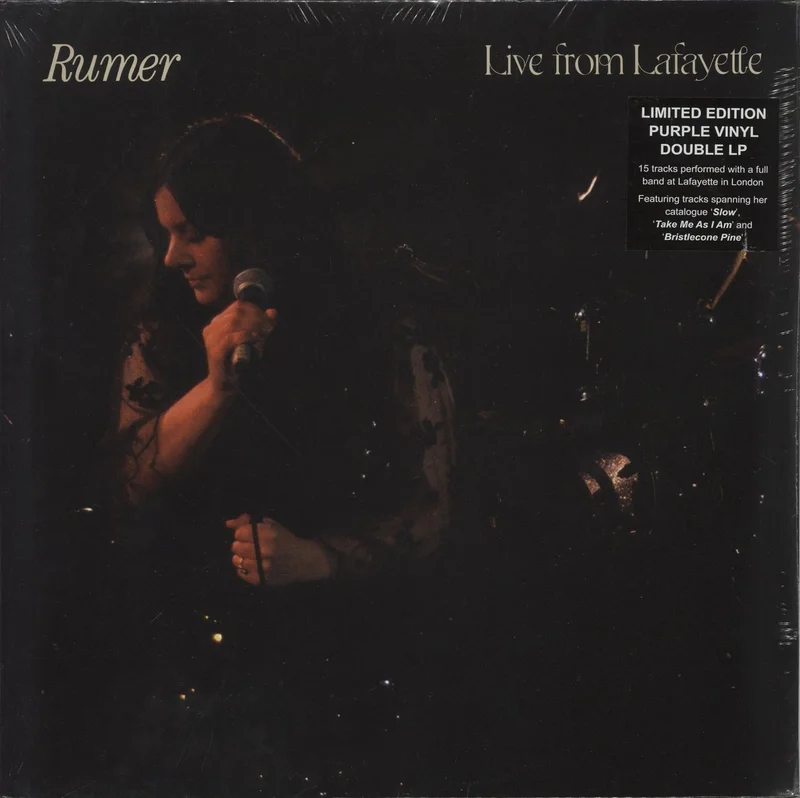 Rumer Live From Lafayette UK 2-LP vinyl set