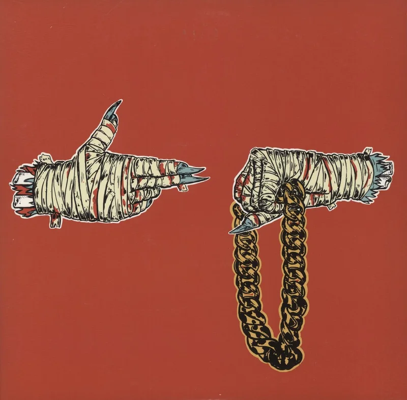 Run The Jewels Run The Jewels 2 - 1st - Teal Vinyl - No Gangsta Boo Vocals US 2-LP vinyl set
