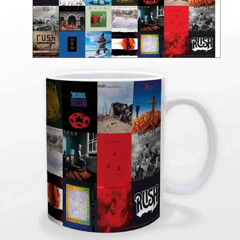 Rush Album Covers Mug