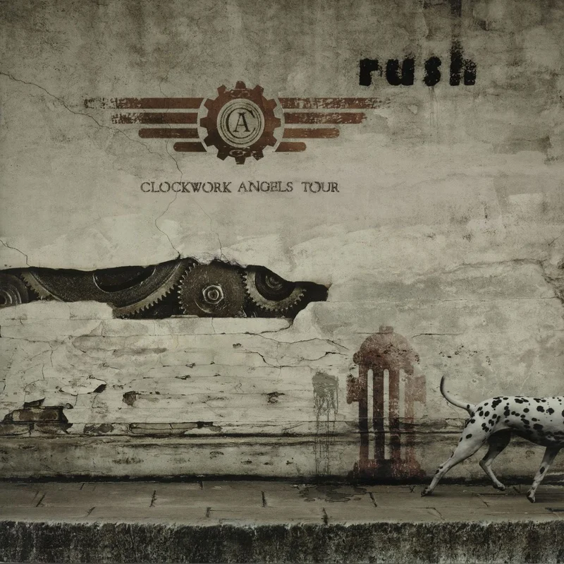 Rush Clockwork Angels + Ticket Stub UK Tour programme