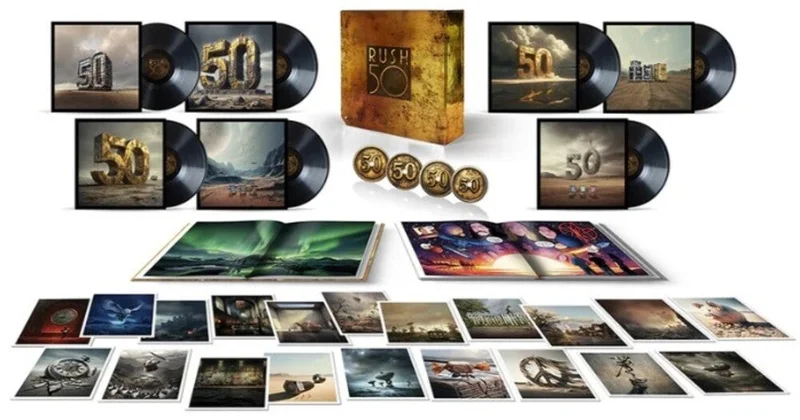 Rush - Rush 50 [Super Deluxe Boxset 7LP + 4CD]