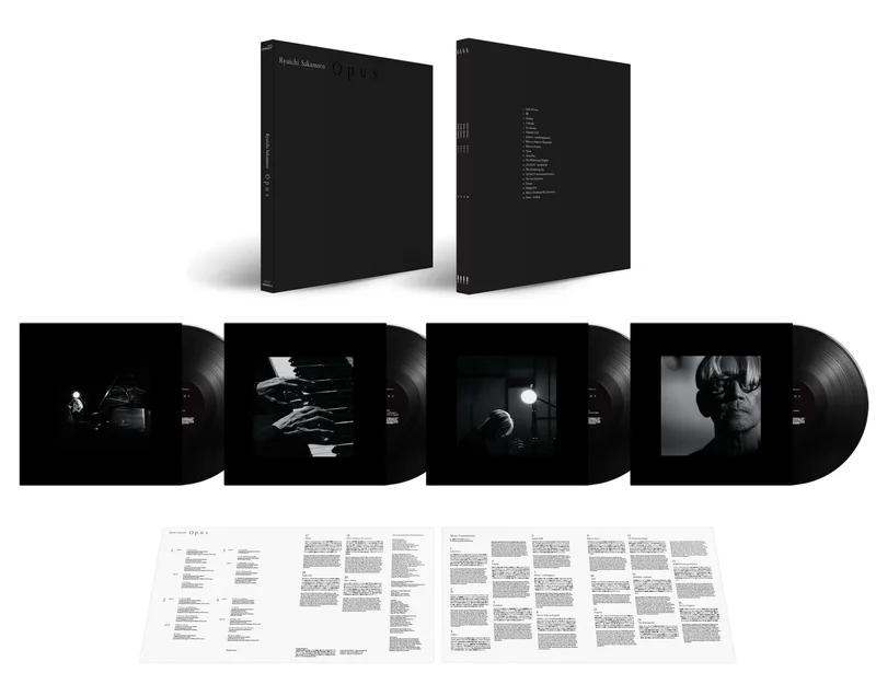 Ryuichi Sakamoto Opus - Deluxe Vinyl Edition 45RPM - Sealed US 4-LP vinyl set