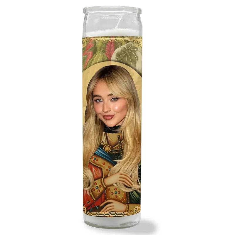 Sabrina Carpenter Prayer Candle