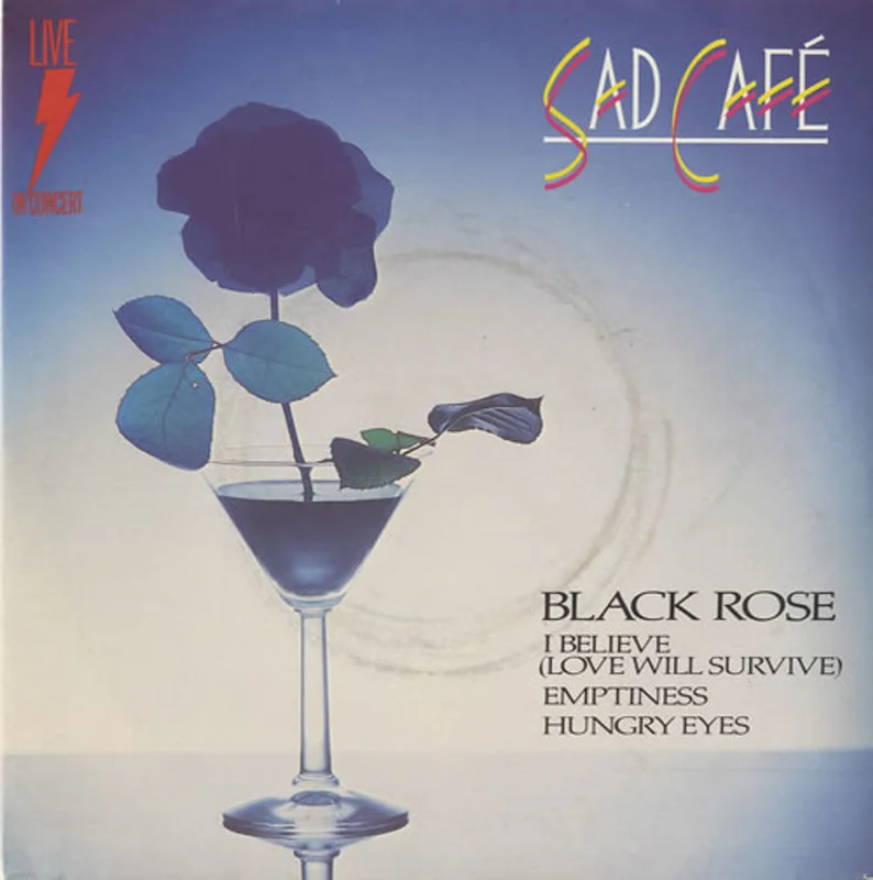 Sad Cafe Black Rose EP UK 7" vinyl