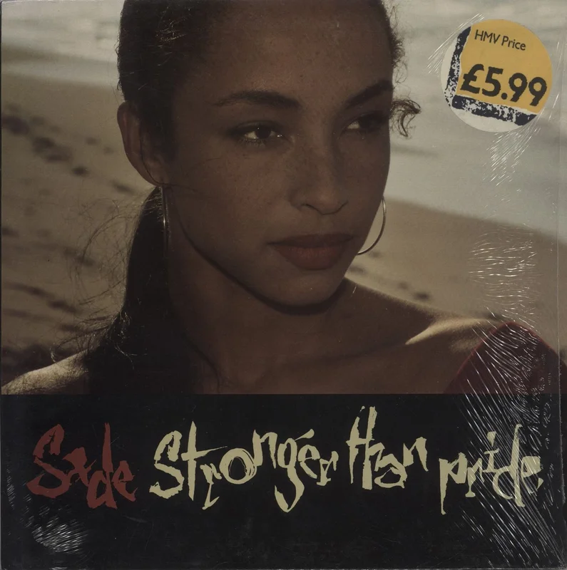 Sade Stronger Than Pride - shrink UK Vinyl LP