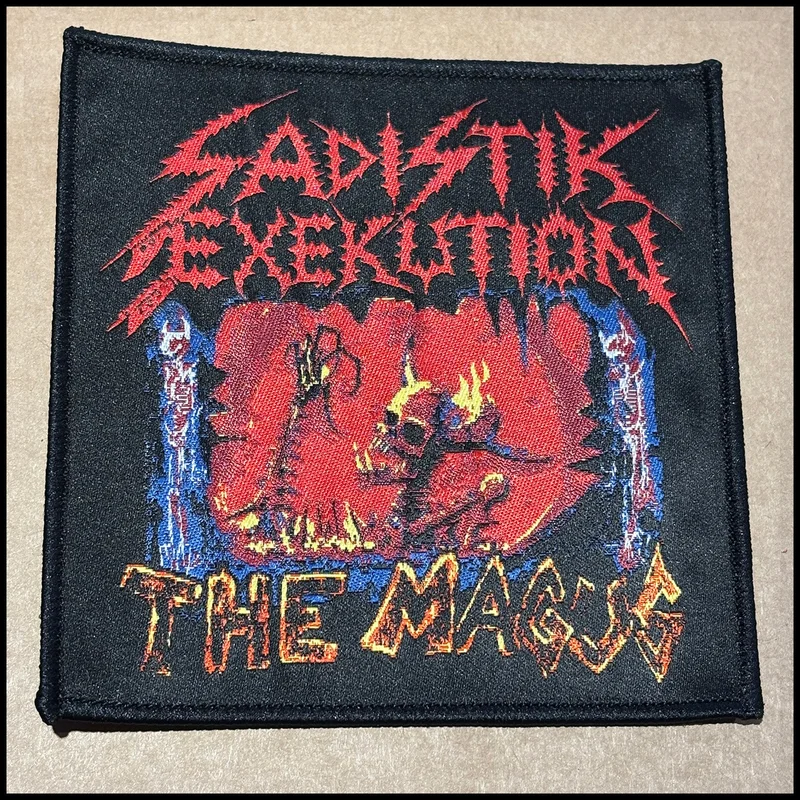 SADISTIK EXEKUTION: official deluxe/limited large THE MAGUS patch