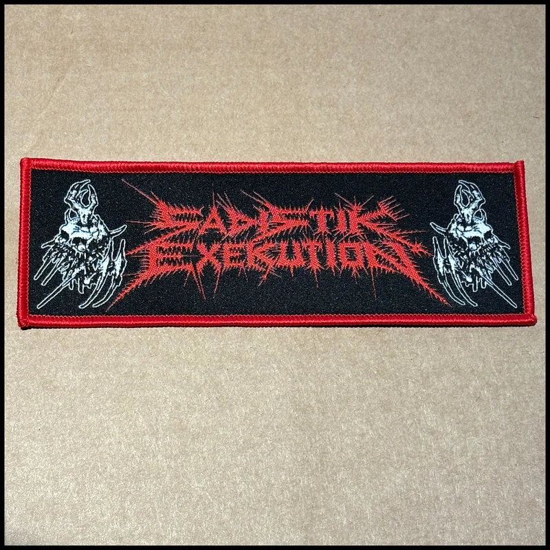 SADISTIK EXEKUTION: official deluxe/limited LOGO patch