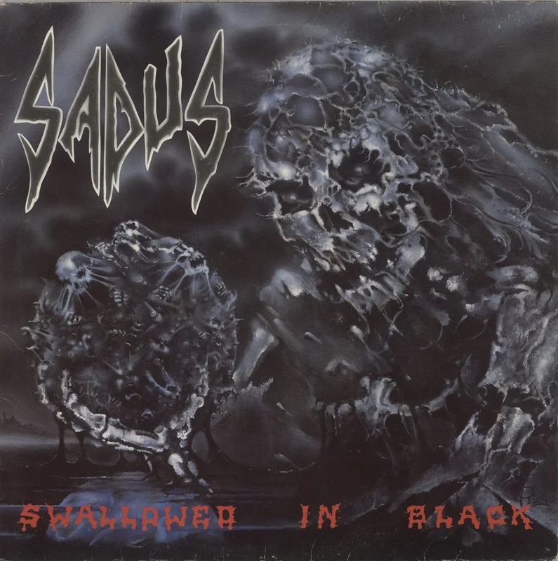 Sadus Swallowed In Black - VG Dutch Vinyl LP