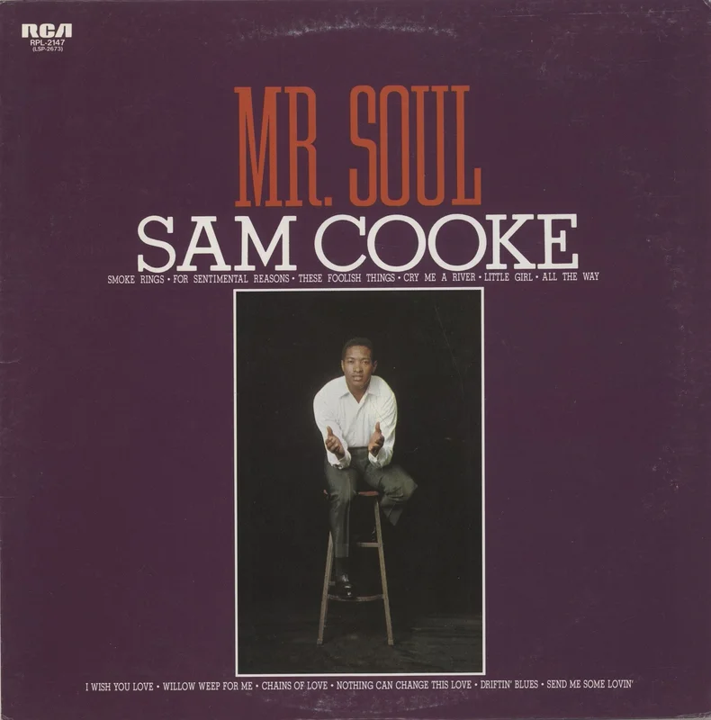 Sam Cooke Mr. Soul Japanese Vinyl LP