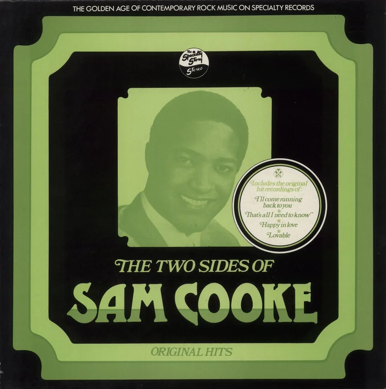 Sam Cooke The Two Sides Of Sam Cooke UK Vinyl LP