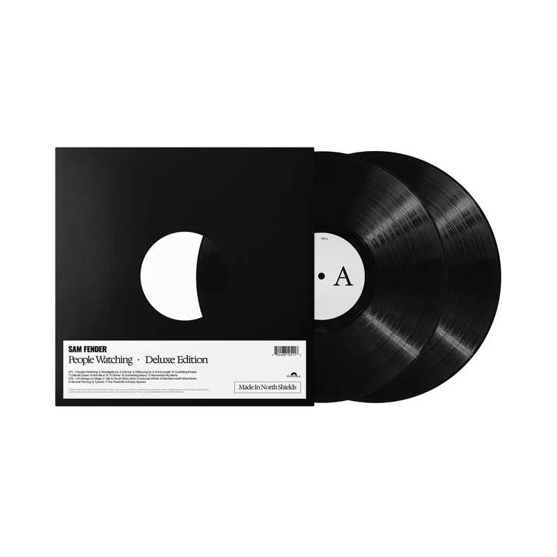 Sam Fender People Watching - Made In North Shields Deluxe Edition - Black Vinyl UK 2-LP vinyl set