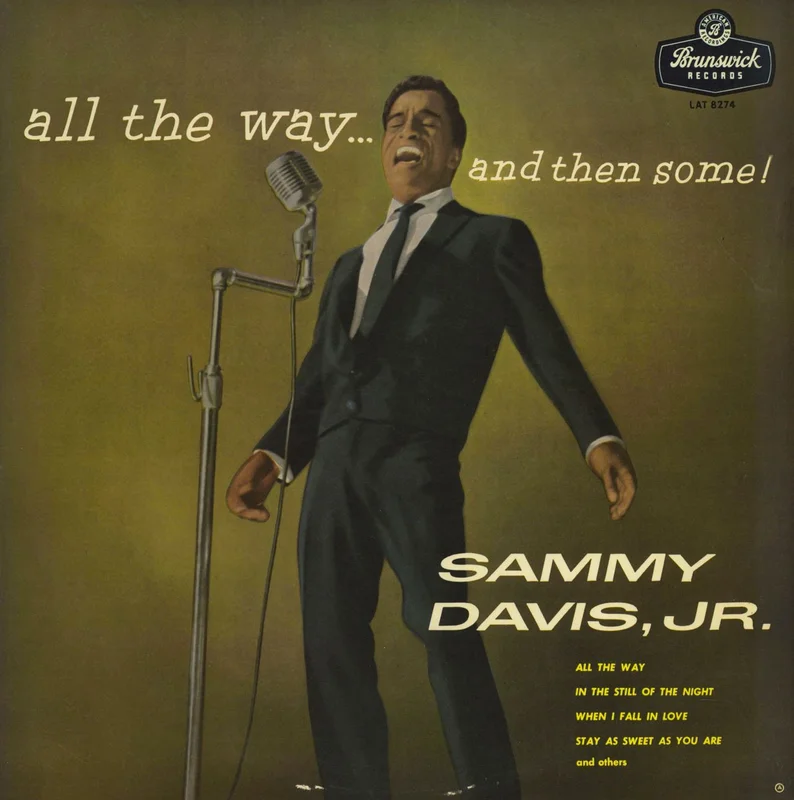 Sammy Davis Jr All The Way... And Then Some! UK Vinyl LP