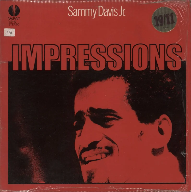 Sammy Davis Jr Impressions - Shrink UK Vinyl LP