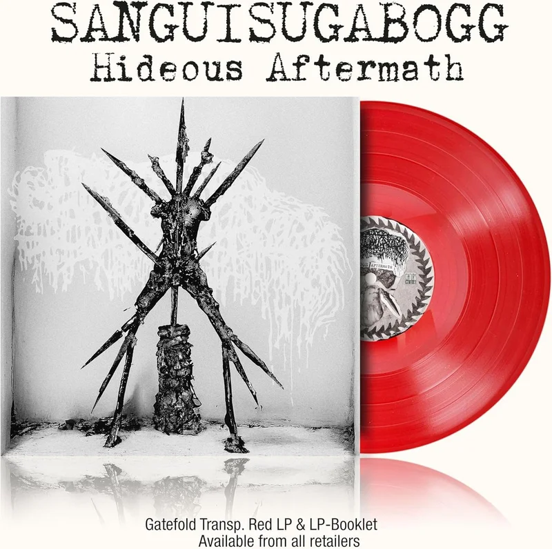 Sanguisugabogg Hideous Aftermath - Red Vinyl - Sealed UK Vinyl LP