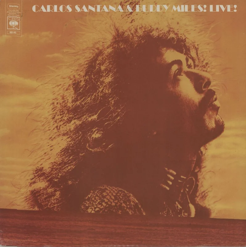 Santana Live! - 2nd UK Vinyl LP