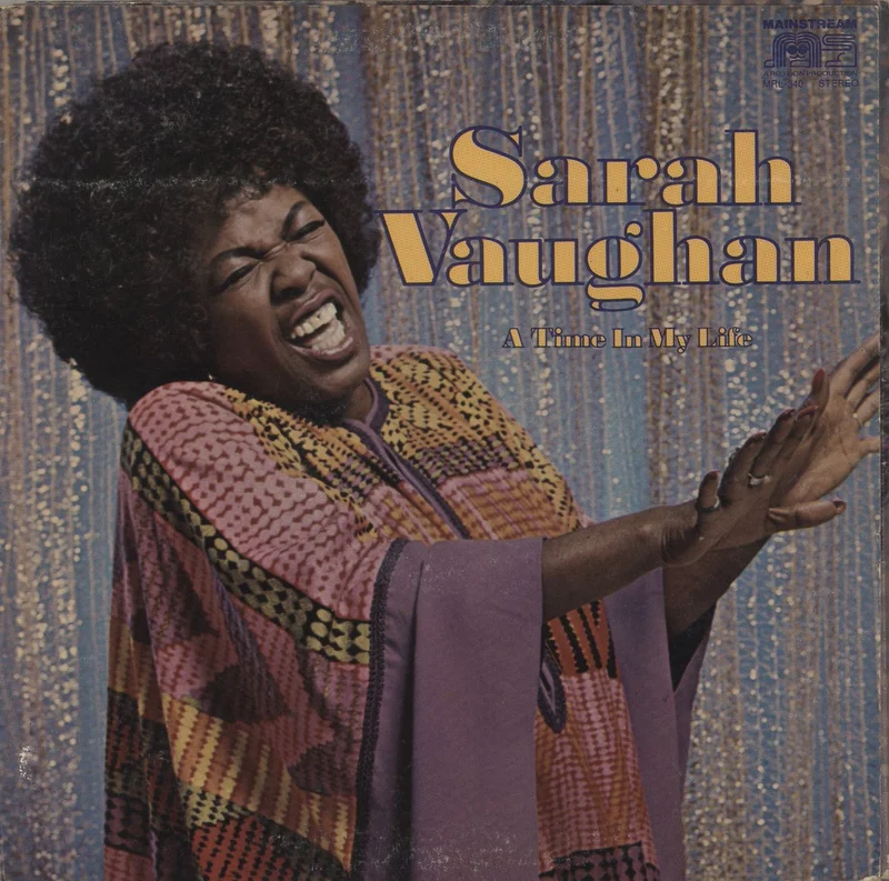 Sarah Vaughan A Time In My Life US Vinyl LP