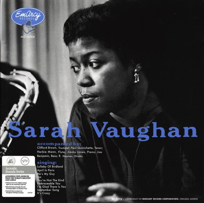 Sarah Vaughan  Sarah Vaughan (Verve Acoustic Sounds reissue series)
