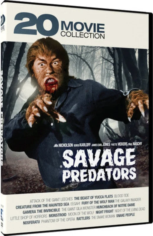 SAVAGE PREDATORS COLLECTION (4 DVD) - DVD