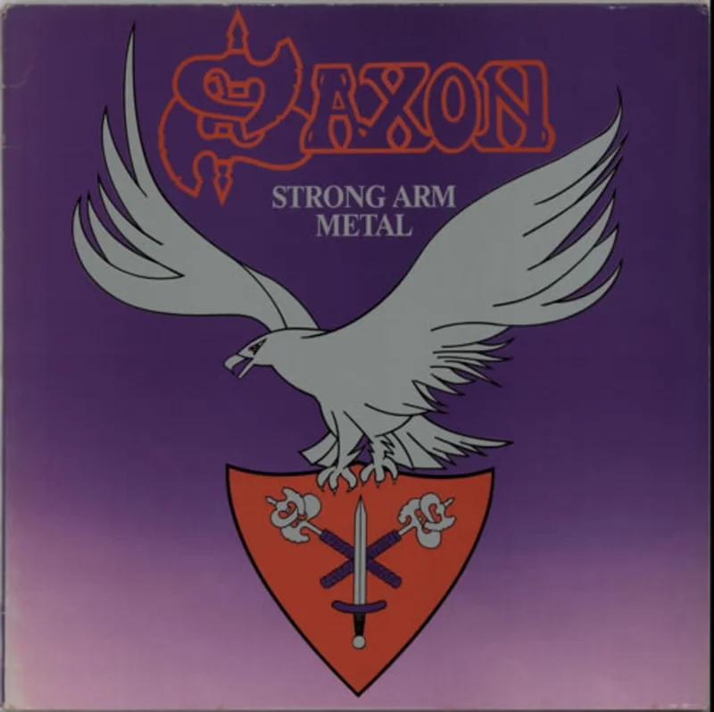 Saxon Strong Arm Metal UK Vinyl LP