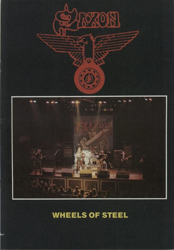 Saxon Wheels Of Steel UK Tour programme